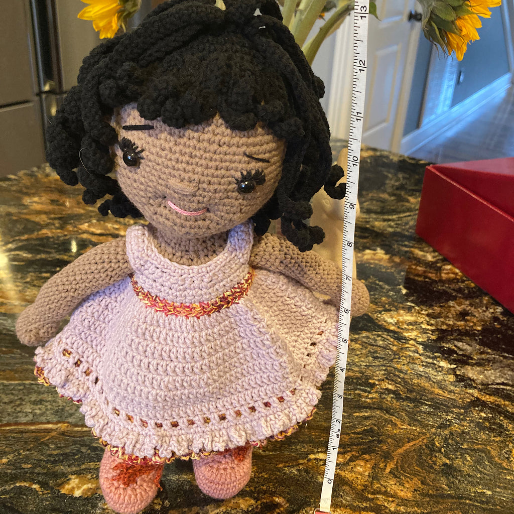 Miss Mim’s Custom Traditional Girl Doll with Dress