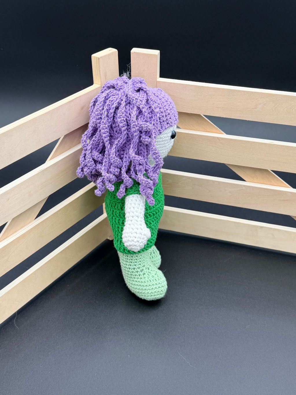 Elfling Doll - Purple, Green, Mint