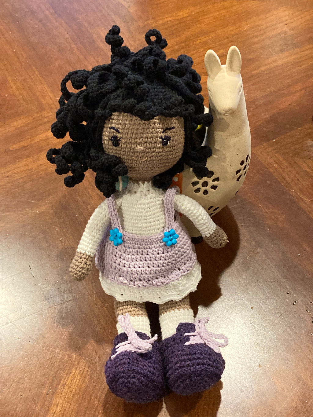 Miss Mim’s Custom Traditional Girl Doll with Dress