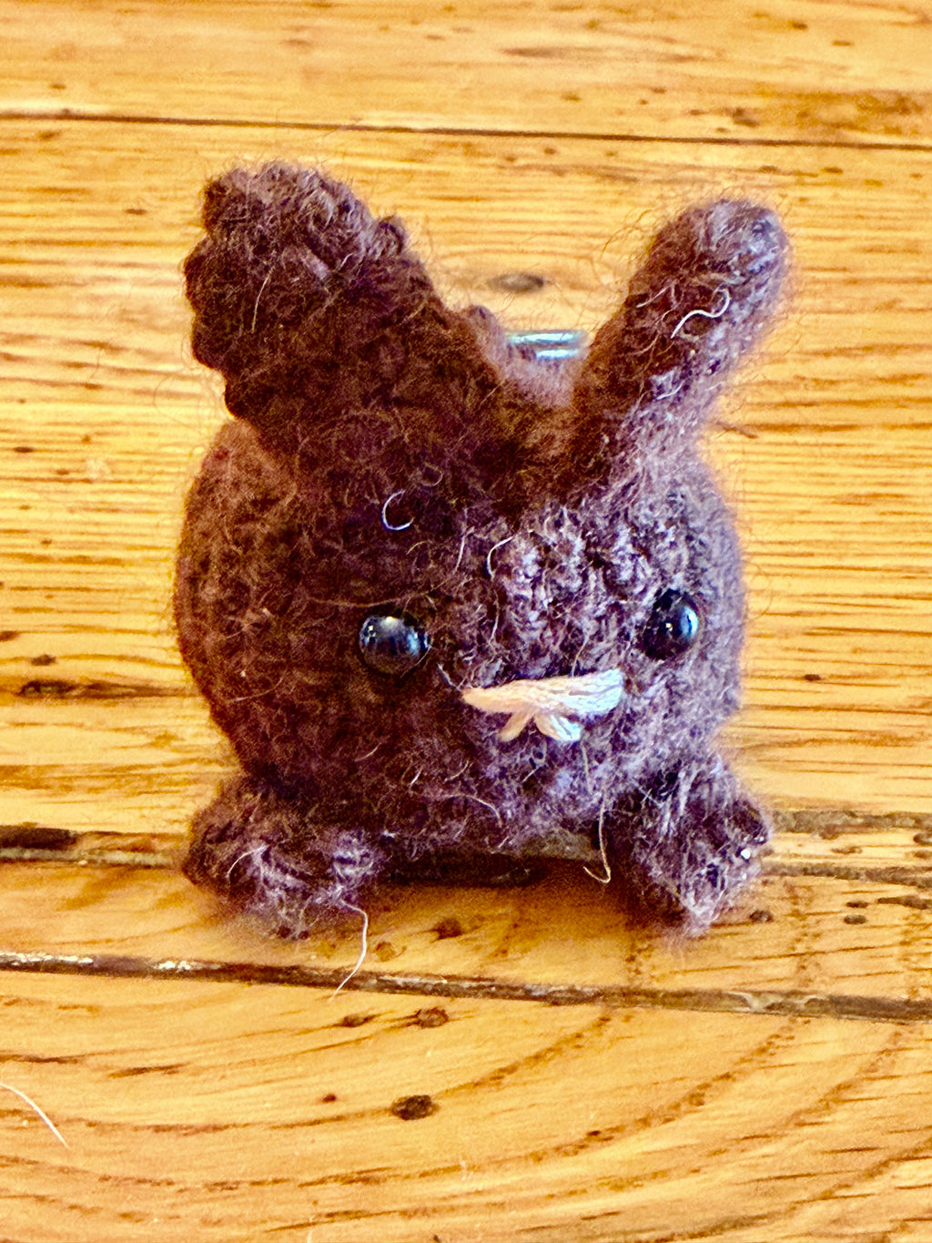 Pure Alpaca Mini Amigurumi Bunny Bag Charm