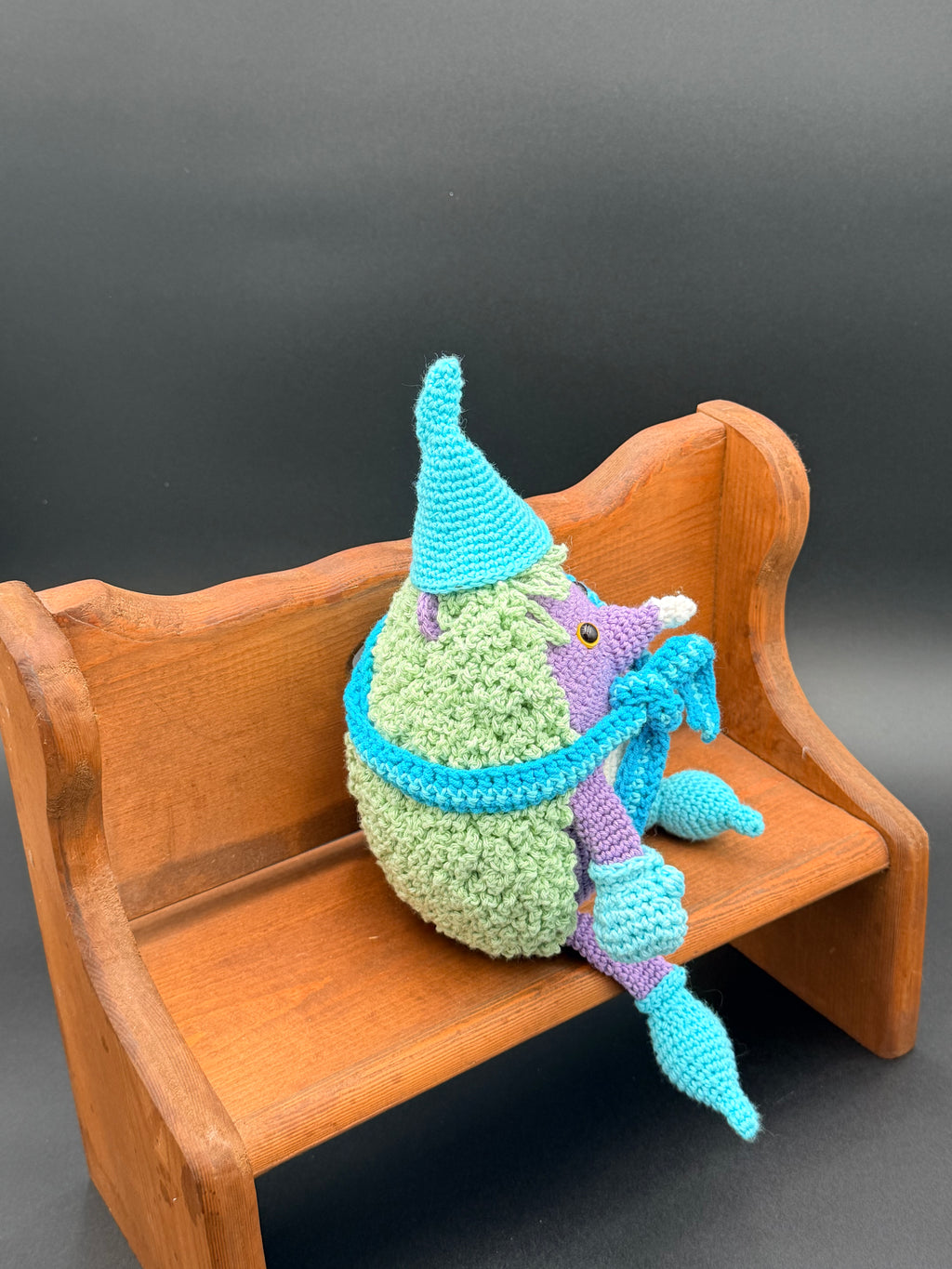 Harry Hedgehogs - Pale Green/Lavender/Blue