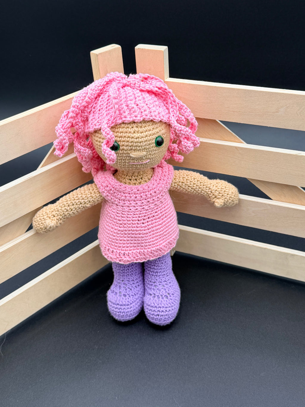 Elfling Doll - Pink & Purple