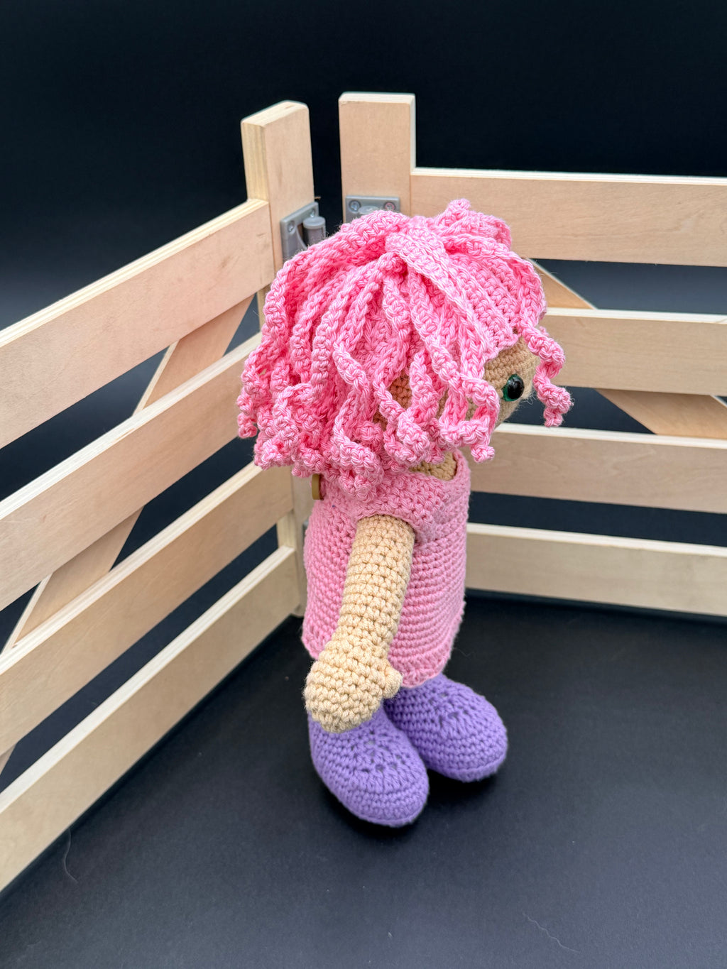 Elfling Doll - Pink & Purple