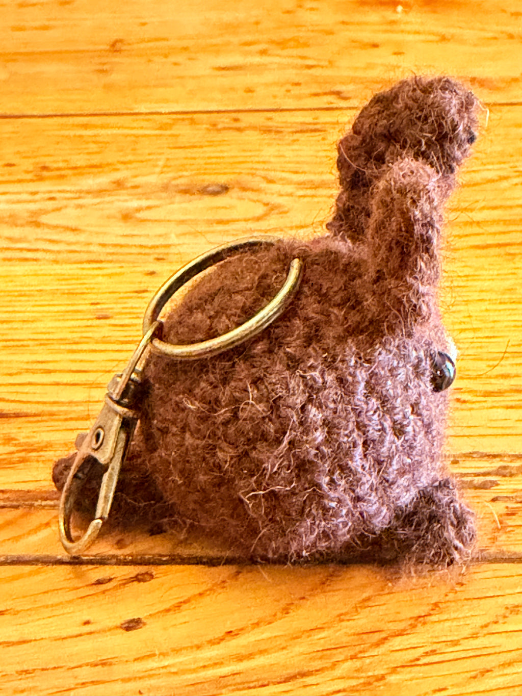 Pure Alpaca Mini Amigurumi Bunny Bag Charm
