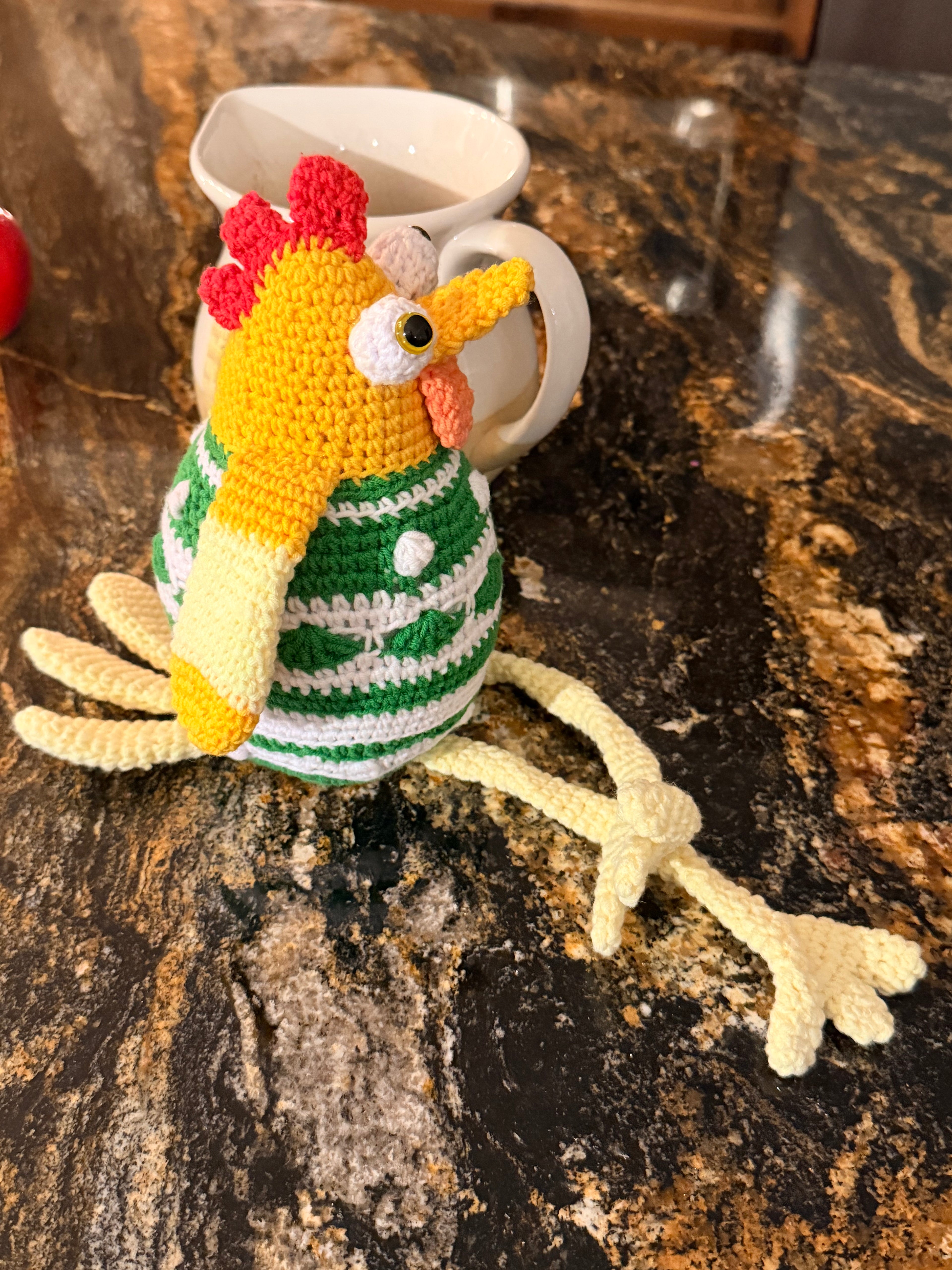 Kooky Chicken- Yellow, Green, White Custom Order