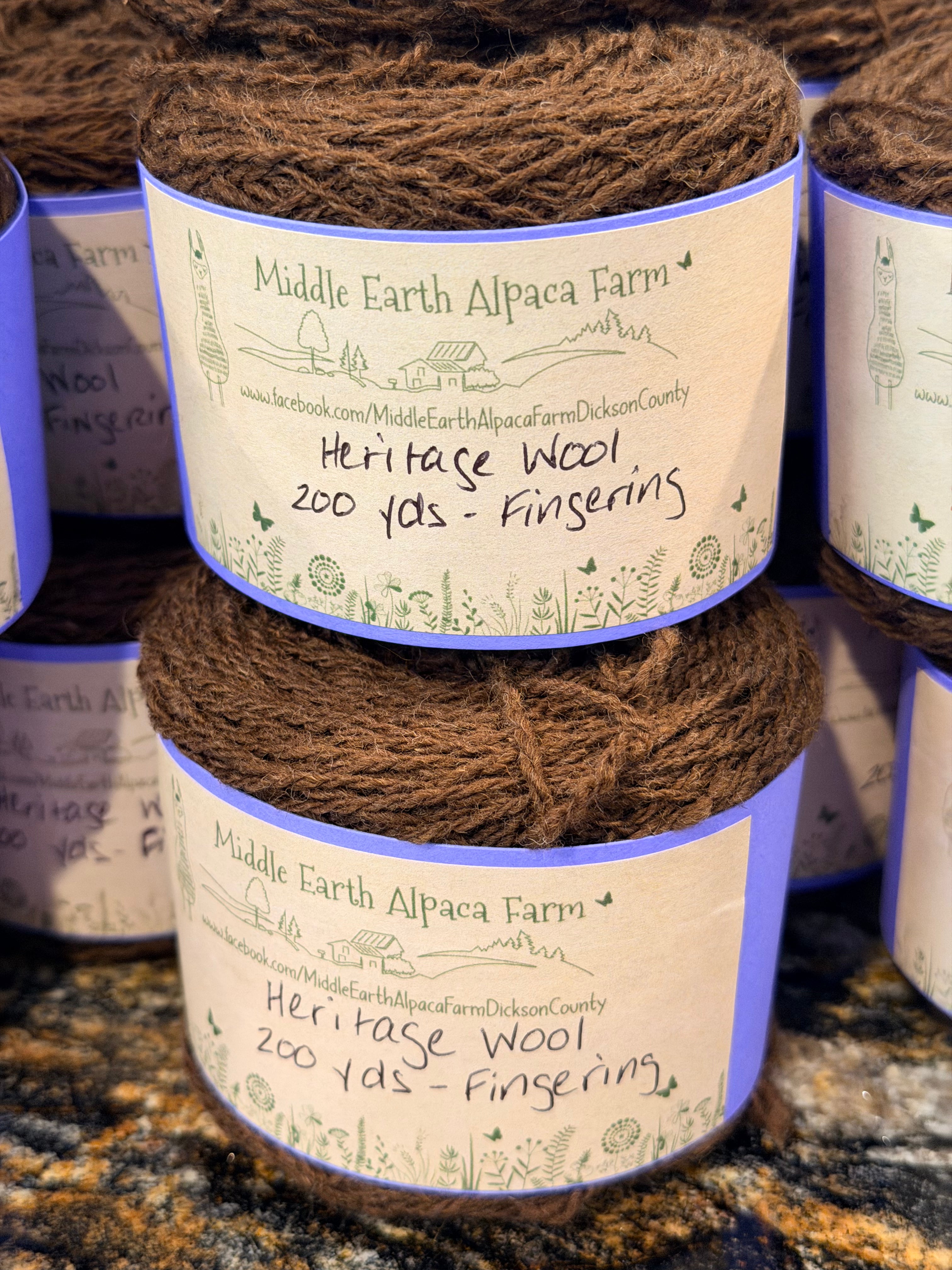 Gulf Coast Native Heritage Wool - Fingering Weight