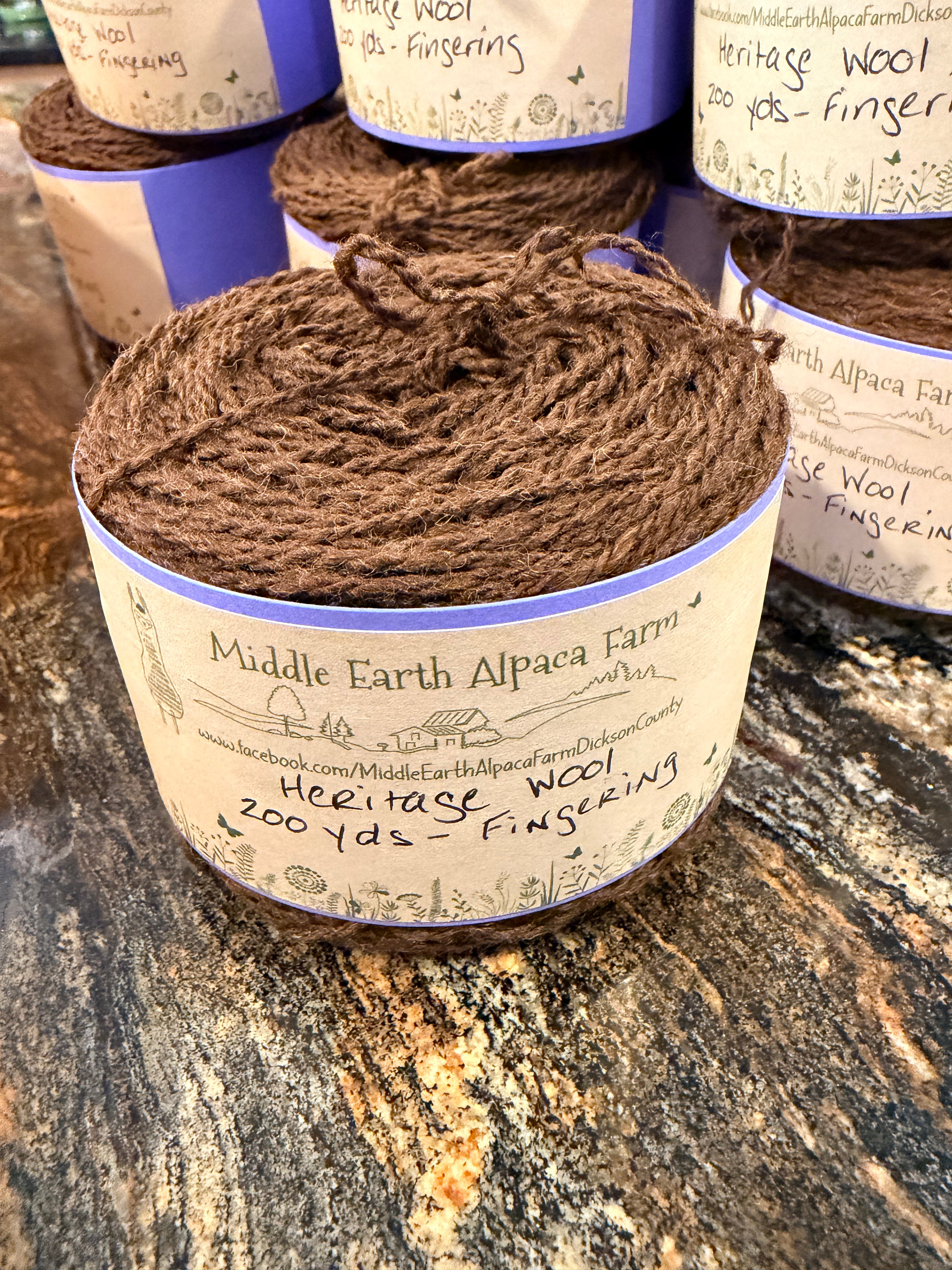 Gulf Coast Native Heritage Wool - Fingering Weight