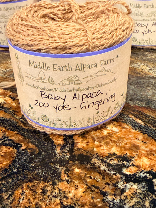 Baby Alpaca Yarn Cakes  - Fingering Weight