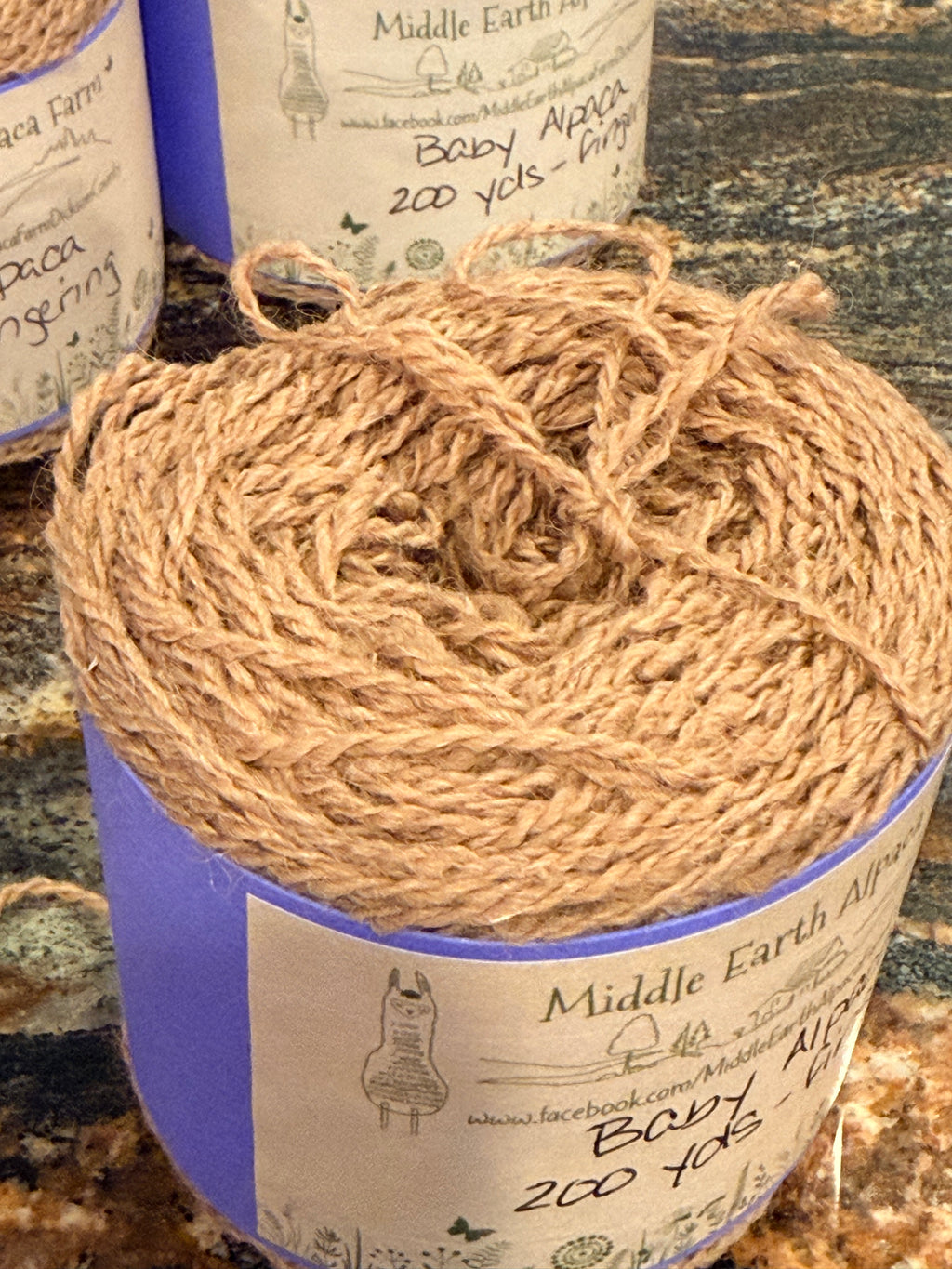 Baby Alpaca Yarn Cakes  - Fingering Weight