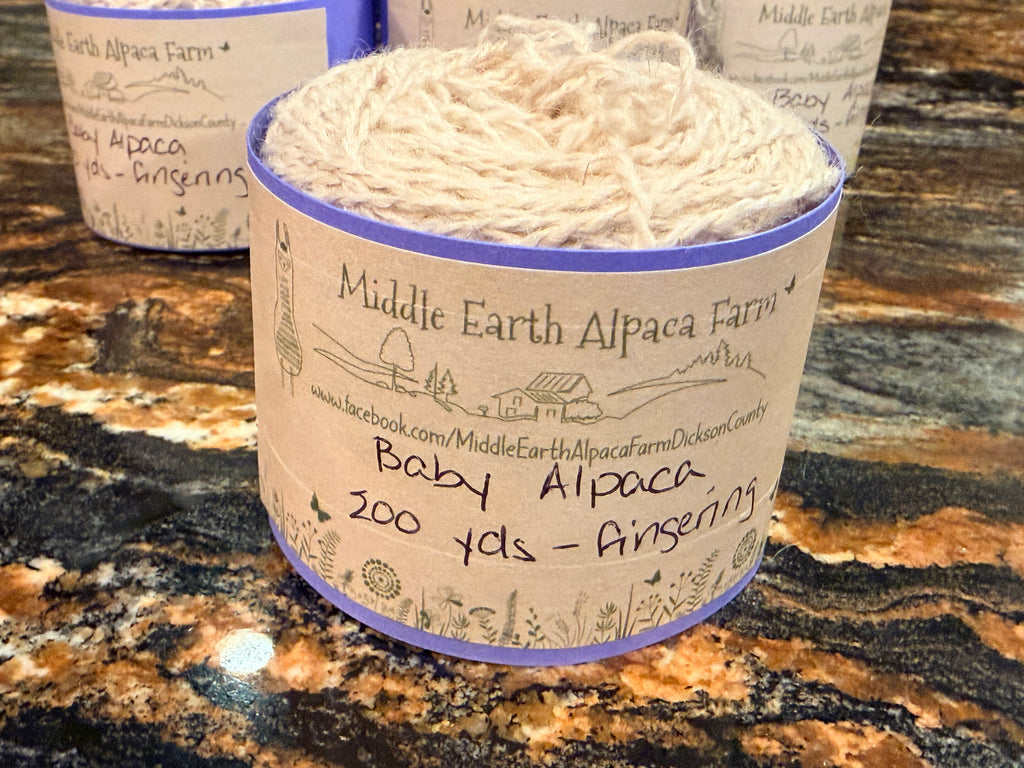 Baby Alpaca Yarn Cakes  - Fingering Weight