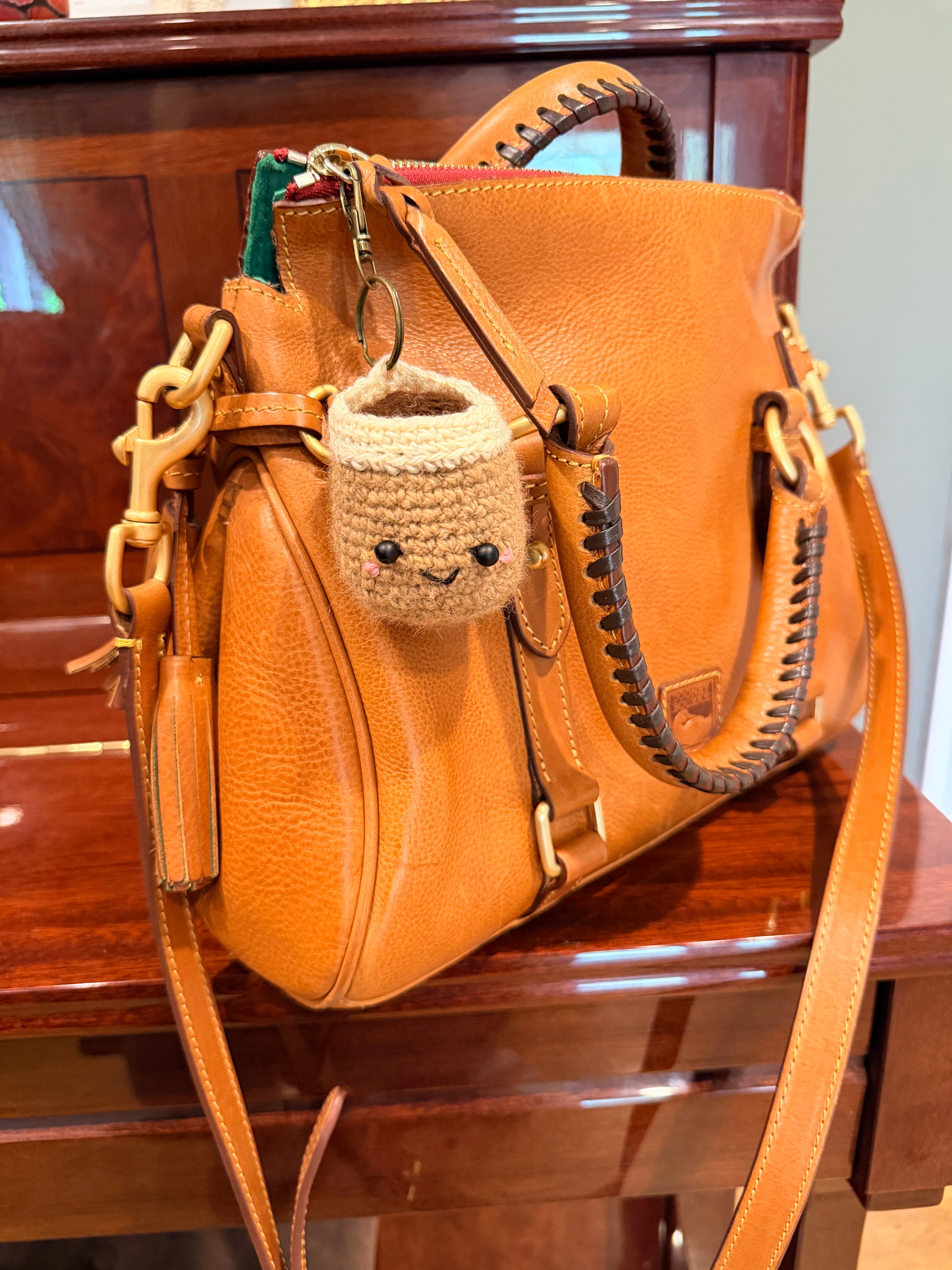 Coffee-To-Go Luxury Bag Charm